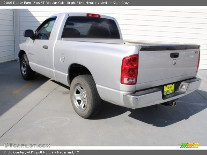 Bright Silver Metallic / Medium Slate Gray 2006 Dodge Ram 1500 ST Regular Cab