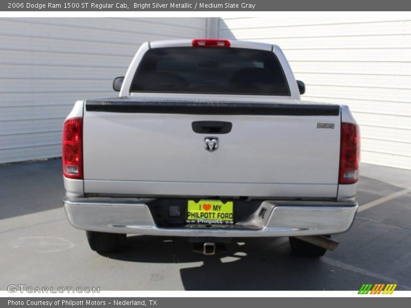 Bright Silver Metallic / Medium Slate Gray 2006 Dodge Ram 1500 ST Regular Cab