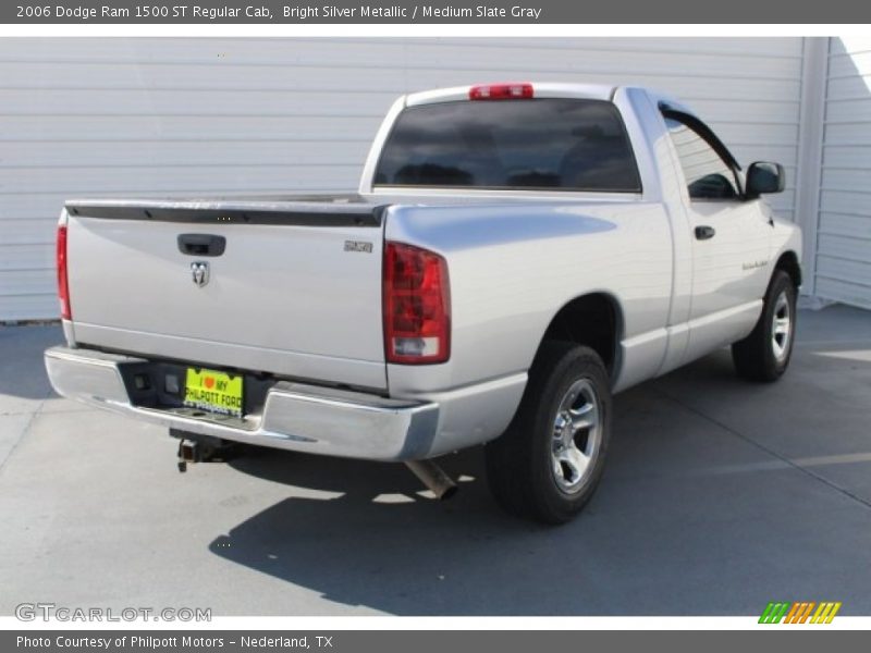 Bright Silver Metallic / Medium Slate Gray 2006 Dodge Ram 1500 ST Regular Cab