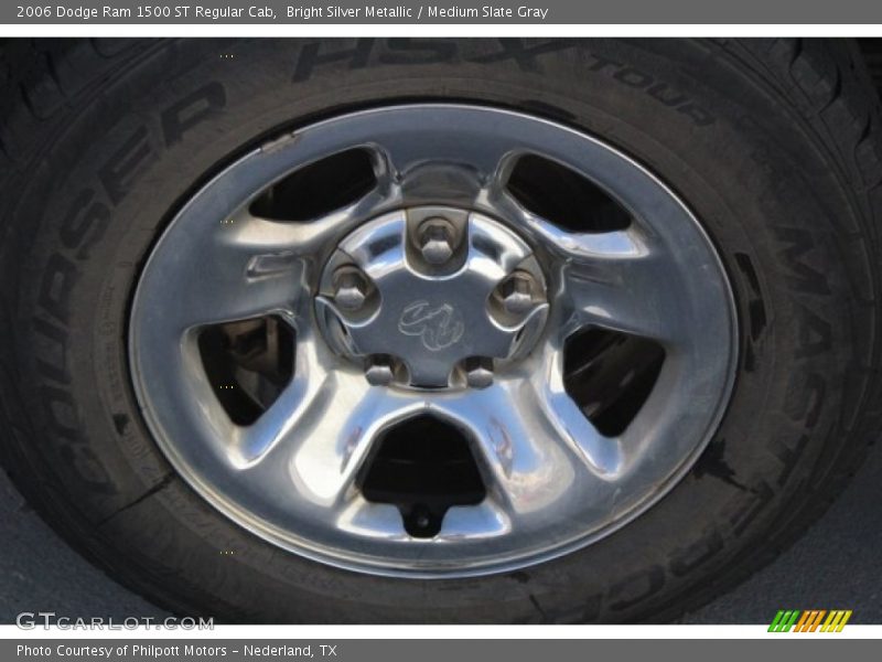Bright Silver Metallic / Medium Slate Gray 2006 Dodge Ram 1500 ST Regular Cab