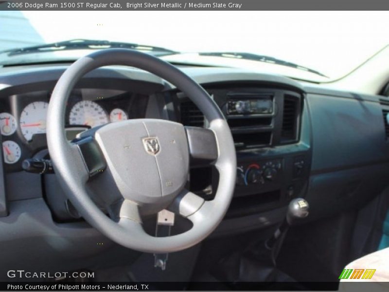 Bright Silver Metallic / Medium Slate Gray 2006 Dodge Ram 1500 ST Regular Cab