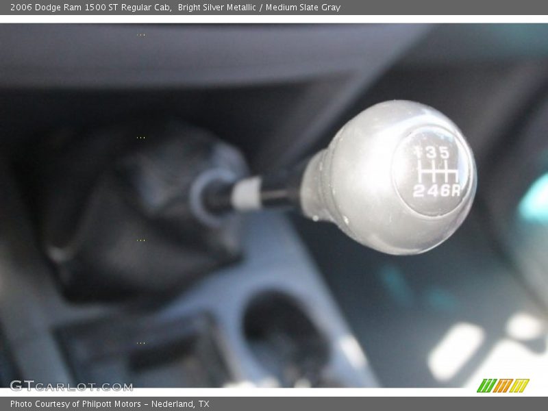 Bright Silver Metallic / Medium Slate Gray 2006 Dodge Ram 1500 ST Regular Cab