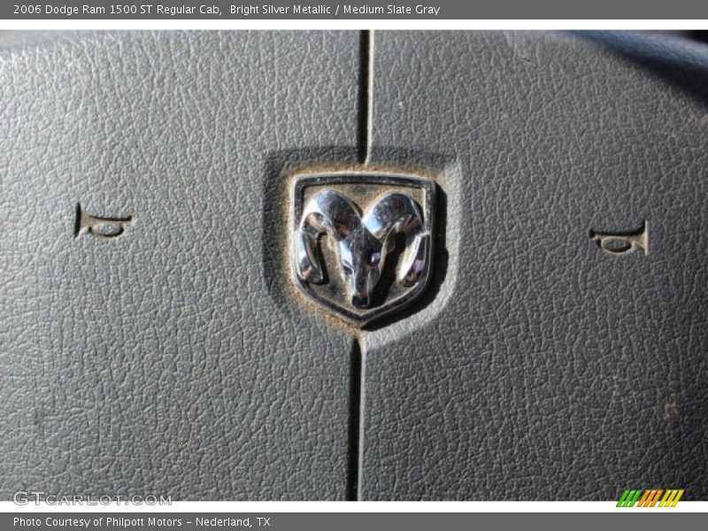 Bright Silver Metallic / Medium Slate Gray 2006 Dodge Ram 1500 ST Regular Cab