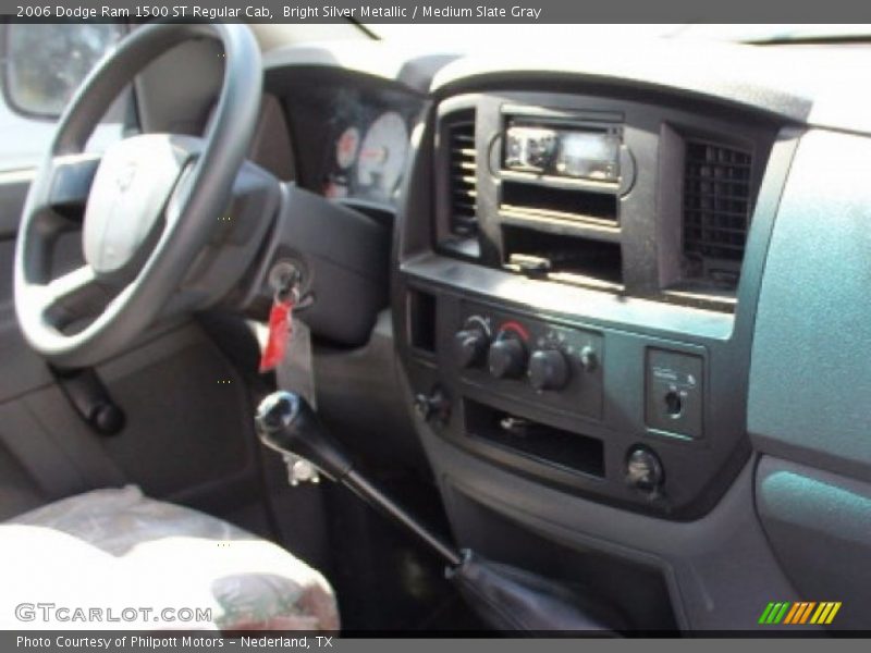 Bright Silver Metallic / Medium Slate Gray 2006 Dodge Ram 1500 ST Regular Cab