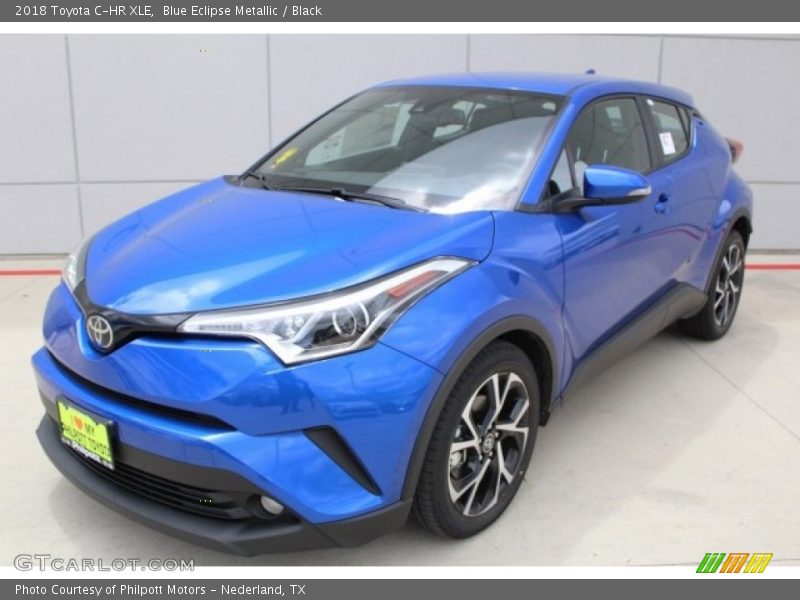 Blue Eclipse Metallic / Black 2018 Toyota C-HR XLE