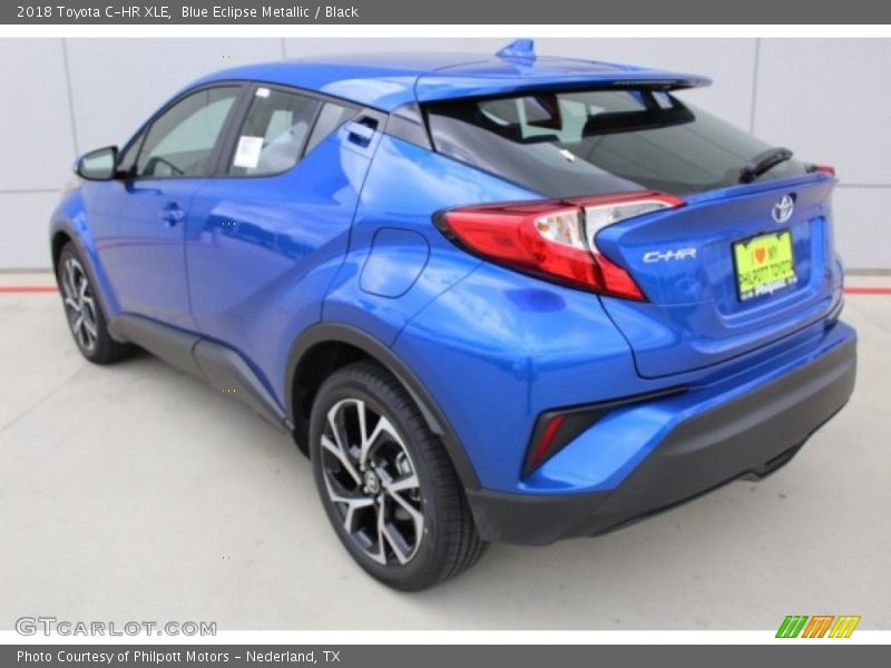 Blue Eclipse Metallic / Black 2018 Toyota C-HR XLE