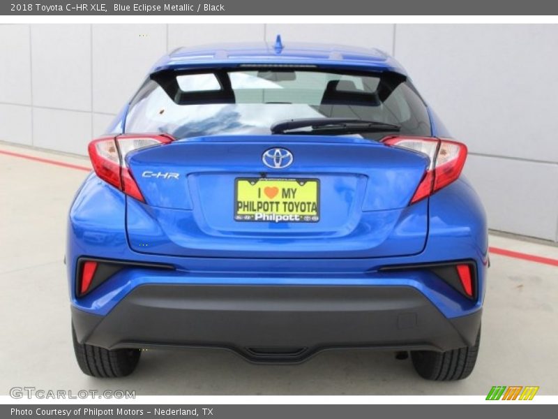 Blue Eclipse Metallic / Black 2018 Toyota C-HR XLE