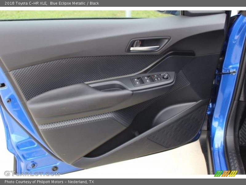 Blue Eclipse Metallic / Black 2018 Toyota C-HR XLE
