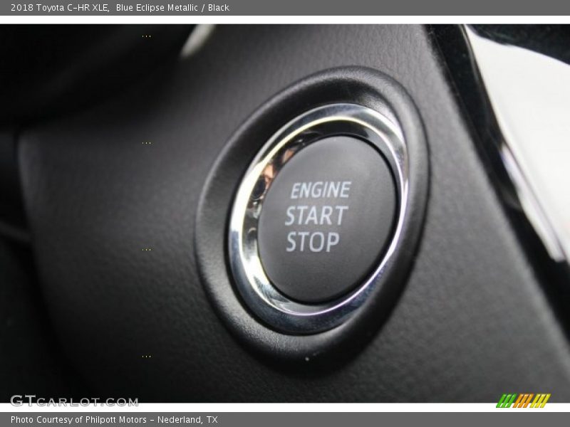 Blue Eclipse Metallic / Black 2018 Toyota C-HR XLE