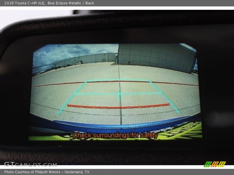 Blue Eclipse Metallic / Black 2018 Toyota C-HR XLE