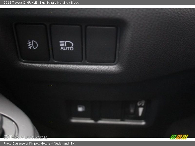 Blue Eclipse Metallic / Black 2018 Toyota C-HR XLE