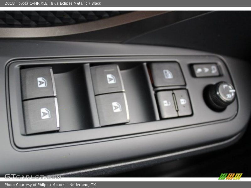 Blue Eclipse Metallic / Black 2018 Toyota C-HR XLE
