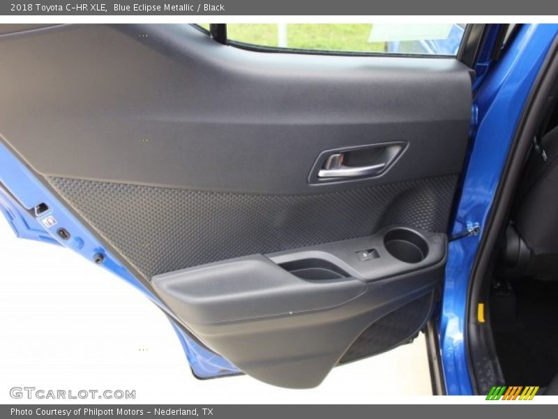 Blue Eclipse Metallic / Black 2018 Toyota C-HR XLE