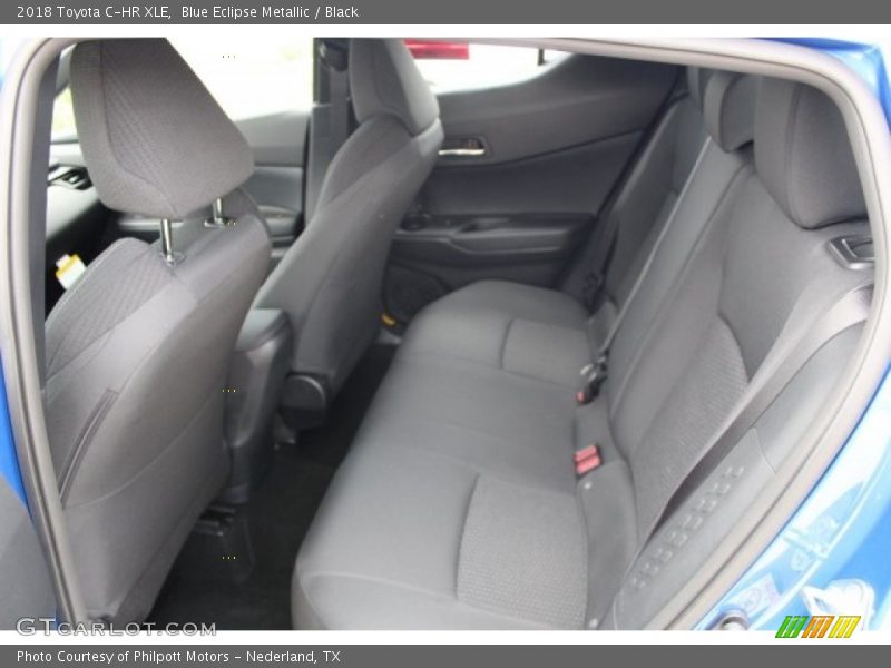 Blue Eclipse Metallic / Black 2018 Toyota C-HR XLE