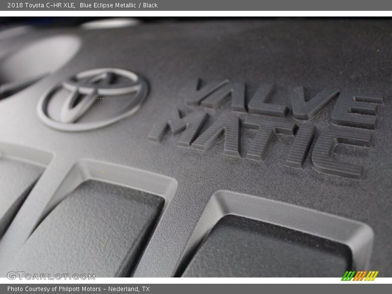 Blue Eclipse Metallic / Black 2018 Toyota C-HR XLE