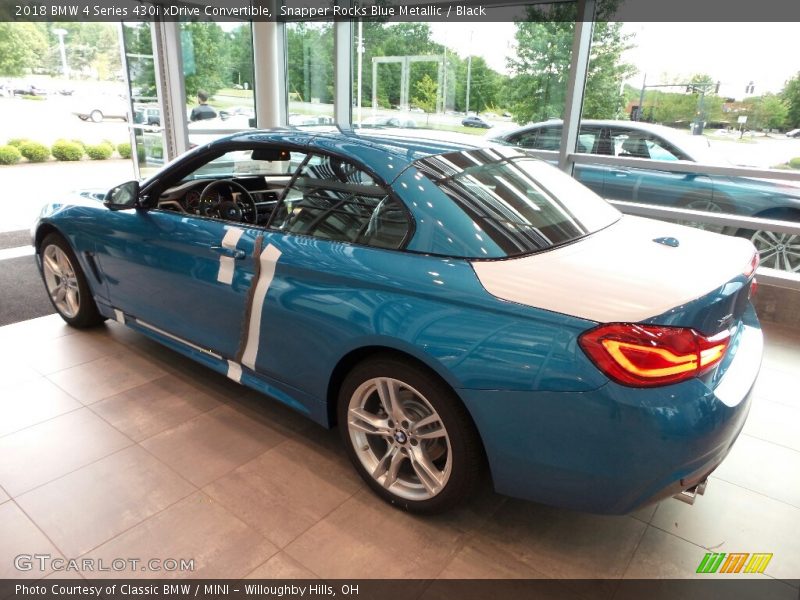  2018 4 Series 430i xDrive Convertible Snapper Rocks Blue Metallic