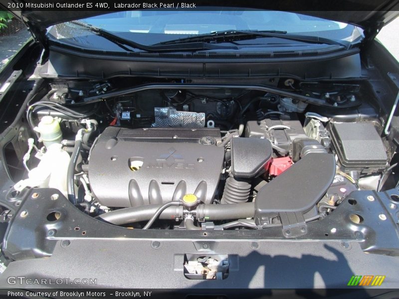 Labrador Black Pearl / Black 2010 Mitsubishi Outlander ES 4WD