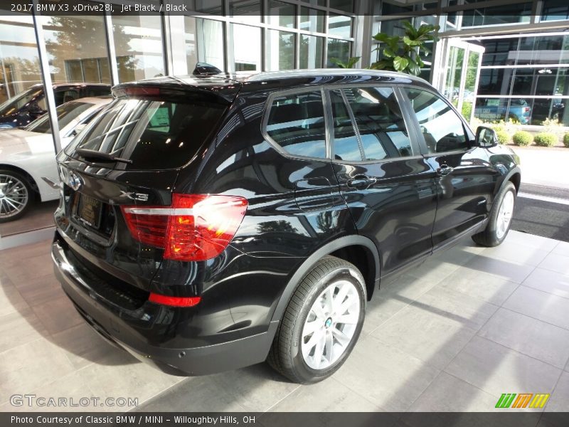 Jet Black / Black 2017 BMW X3 xDrive28i