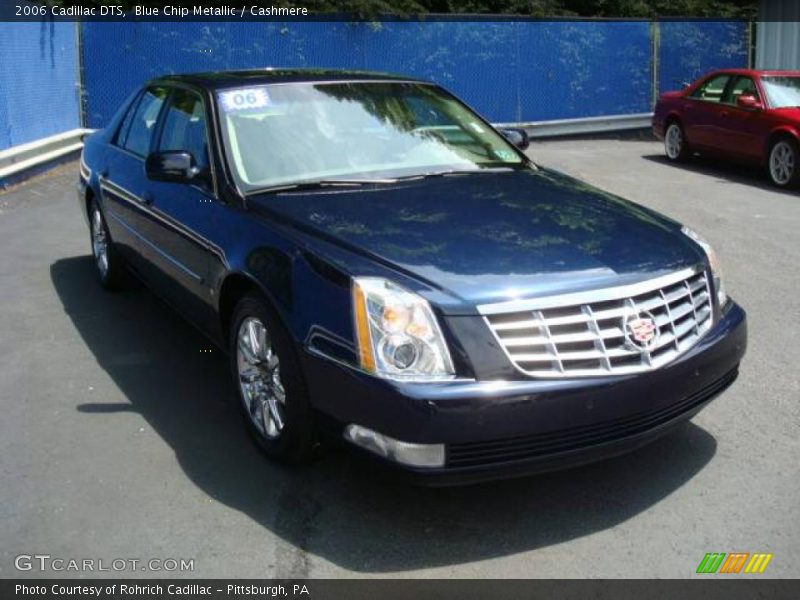 Blue Chip Metallic / Cashmere 2006 Cadillac DTS
