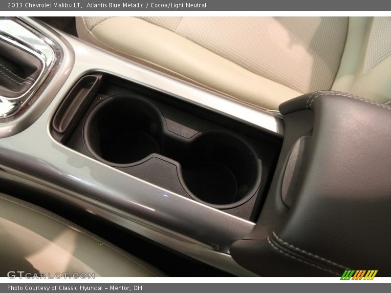 Atlantis Blue Metallic / Cocoa/Light Neutral 2013 Chevrolet Malibu LT