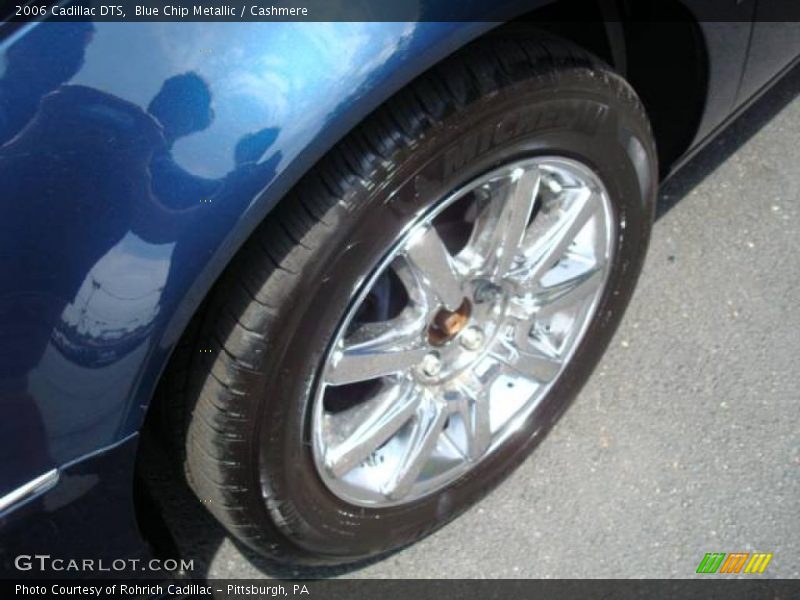 Blue Chip Metallic / Cashmere 2006 Cadillac DTS