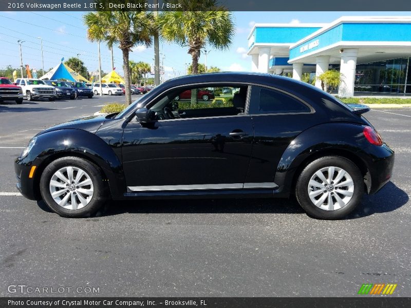 Deep Black Pearl / Black 2016 Volkswagen Beetle 1.8T S
