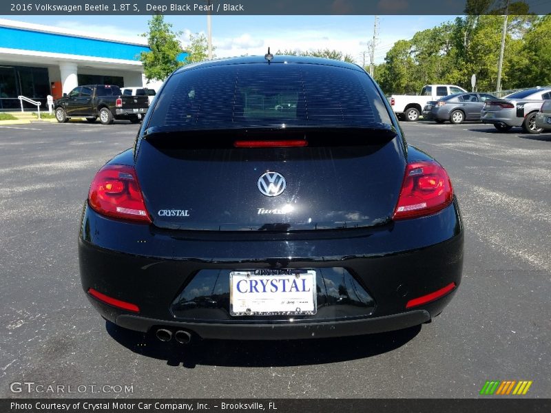 Deep Black Pearl / Black 2016 Volkswagen Beetle 1.8T S