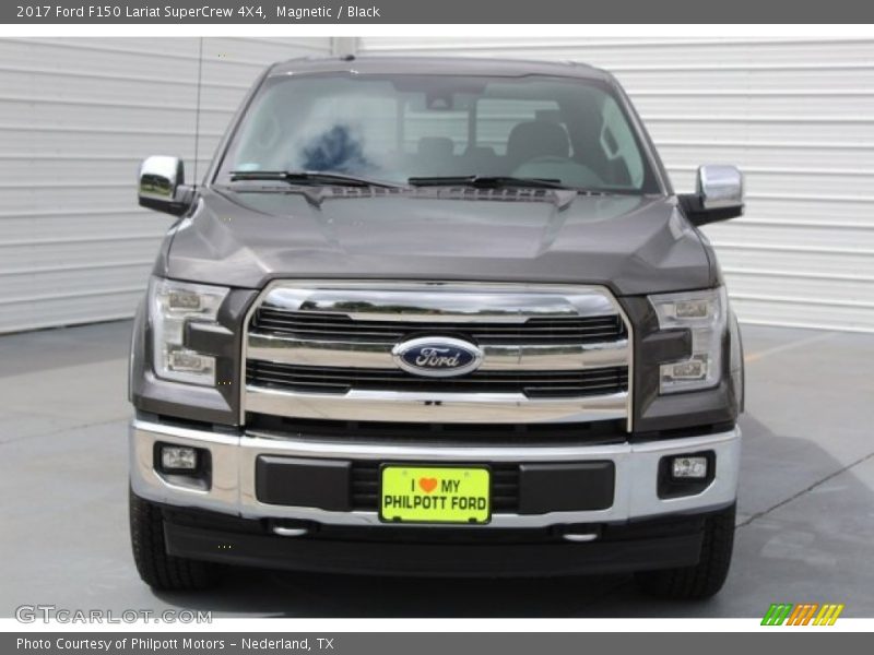 Magnetic / Black 2017 Ford F150 Lariat SuperCrew 4X4
