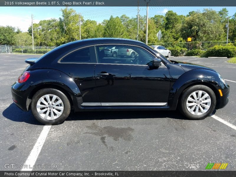 Deep Black Pearl / Black 2016 Volkswagen Beetle 1.8T S
