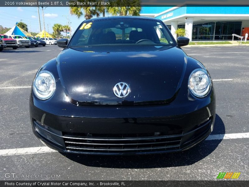 Deep Black Pearl / Black 2016 Volkswagen Beetle 1.8T S