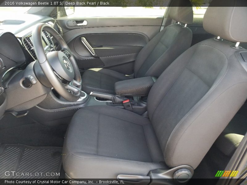 Deep Black Pearl / Black 2016 Volkswagen Beetle 1.8T S