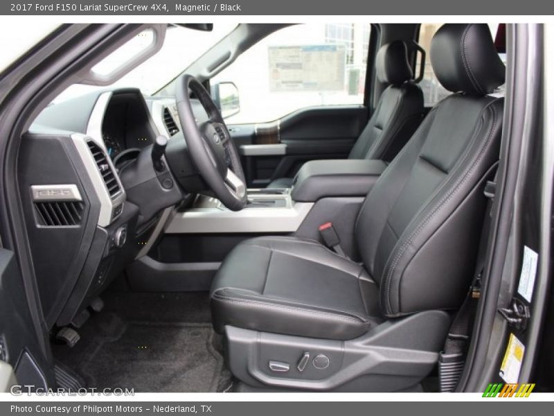 Magnetic / Black 2017 Ford F150 Lariat SuperCrew 4X4