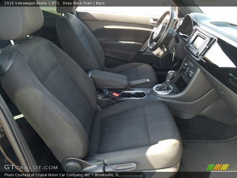 Deep Black Pearl / Black 2016 Volkswagen Beetle 1.8T S