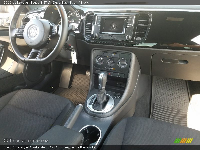 Deep Black Pearl / Black 2016 Volkswagen Beetle 1.8T S