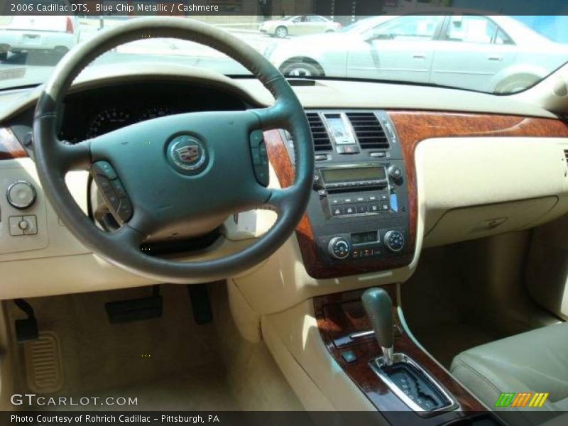 Blue Chip Metallic / Cashmere 2006 Cadillac DTS
