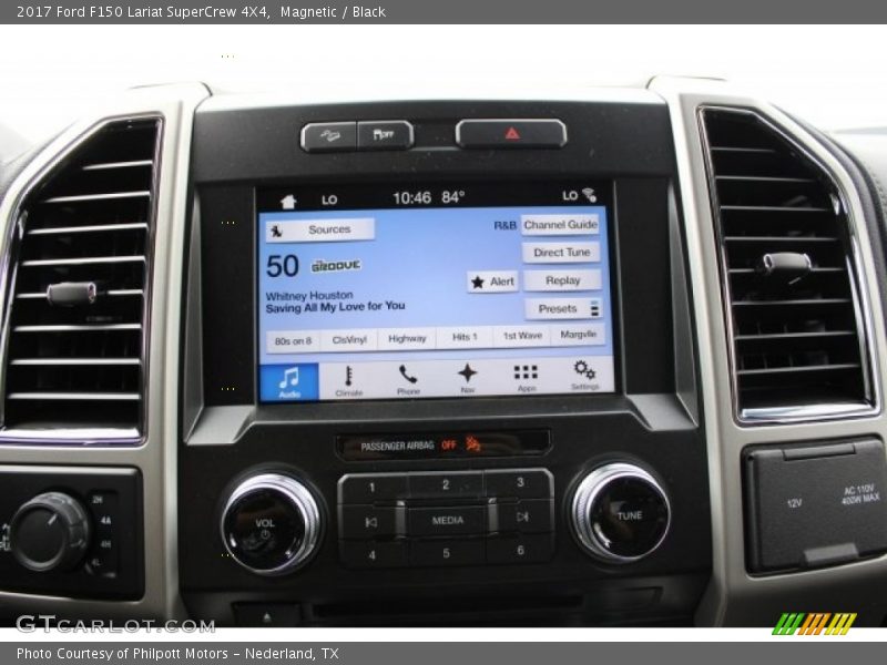 Magnetic / Black 2017 Ford F150 Lariat SuperCrew 4X4