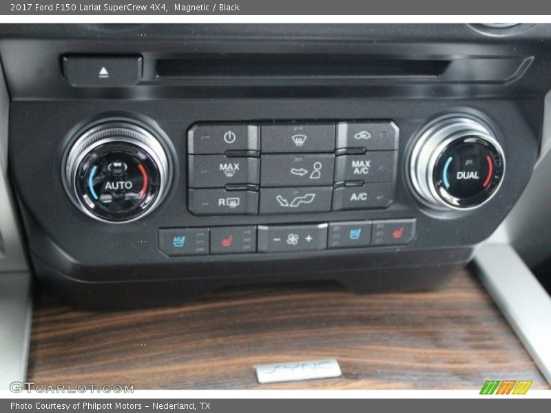 Magnetic / Black 2017 Ford F150 Lariat SuperCrew 4X4