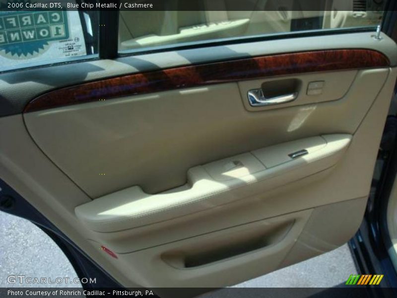Blue Chip Metallic / Cashmere 2006 Cadillac DTS