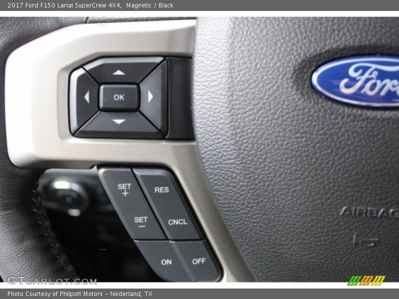 Magnetic / Black 2017 Ford F150 Lariat SuperCrew 4X4