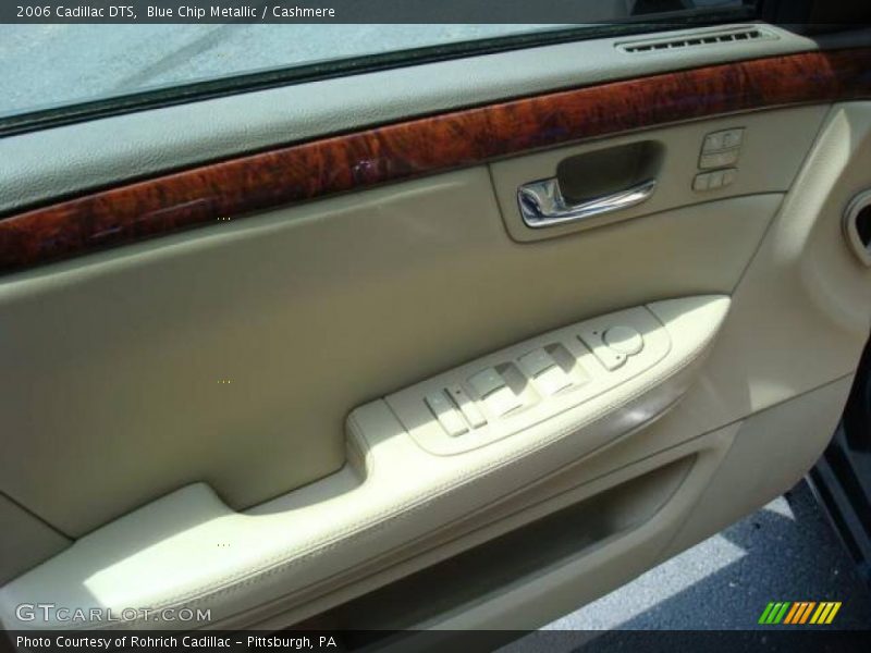 Blue Chip Metallic / Cashmere 2006 Cadillac DTS