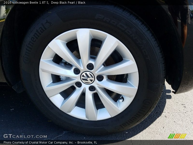Deep Black Pearl / Black 2016 Volkswagen Beetle 1.8T S