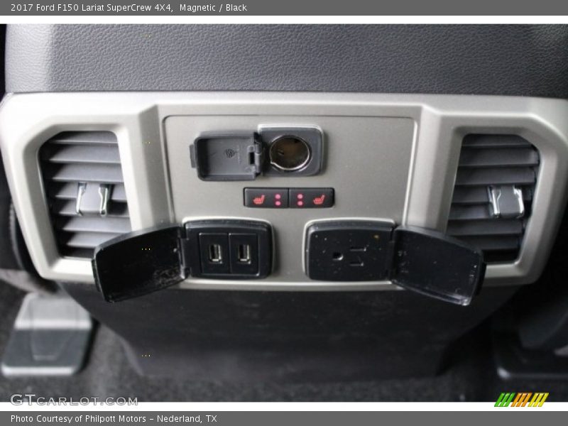 Magnetic / Black 2017 Ford F150 Lariat SuperCrew 4X4