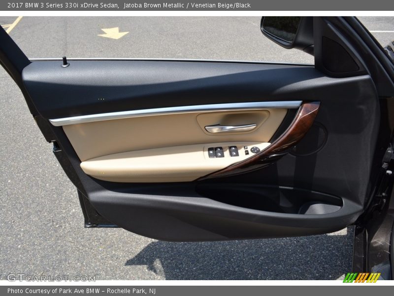 Jatoba Brown Metallic / Venetian Beige/Black 2017 BMW 3 Series 330i xDrive Sedan