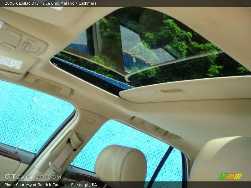 Blue Chip Metallic / Cashmere 2006 Cadillac DTS