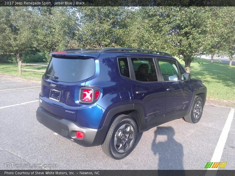 Jetset Blue / Black 2017 Jeep Renegade Sport