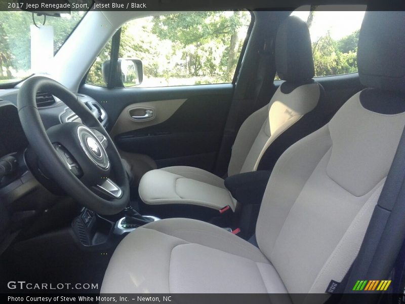 Jetset Blue / Black 2017 Jeep Renegade Sport