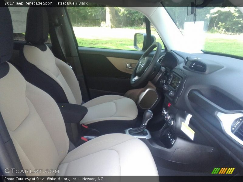 Jetset Blue / Black 2017 Jeep Renegade Sport
