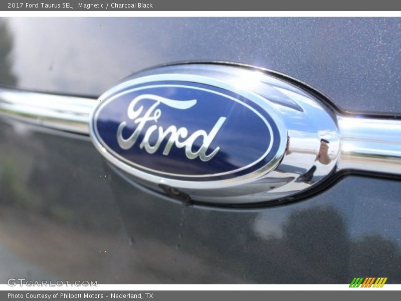 Magnetic / Charcoal Black 2017 Ford Taurus SEL