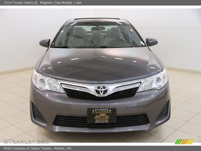 Magnetic Gray Metallic / Ash 2014 Toyota Camry LE