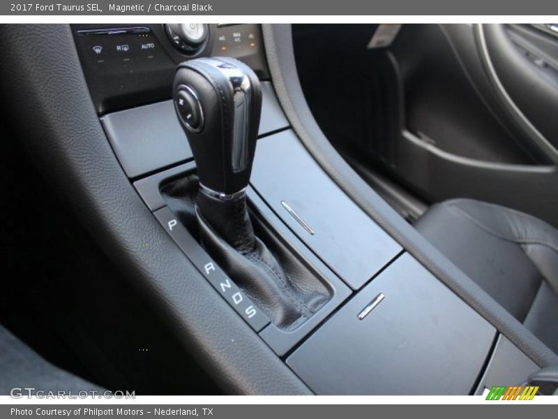 Magnetic / Charcoal Black 2017 Ford Taurus SEL